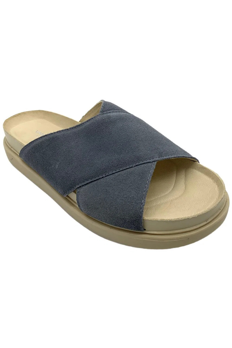 Vagabond Shoemakers Women's Erin Slide Sandal Dusty Blue - Medium
